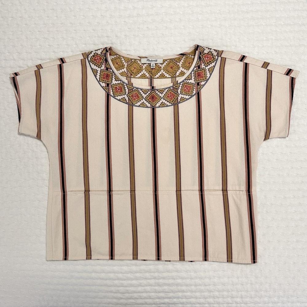 Madewell Boxy Crop Top